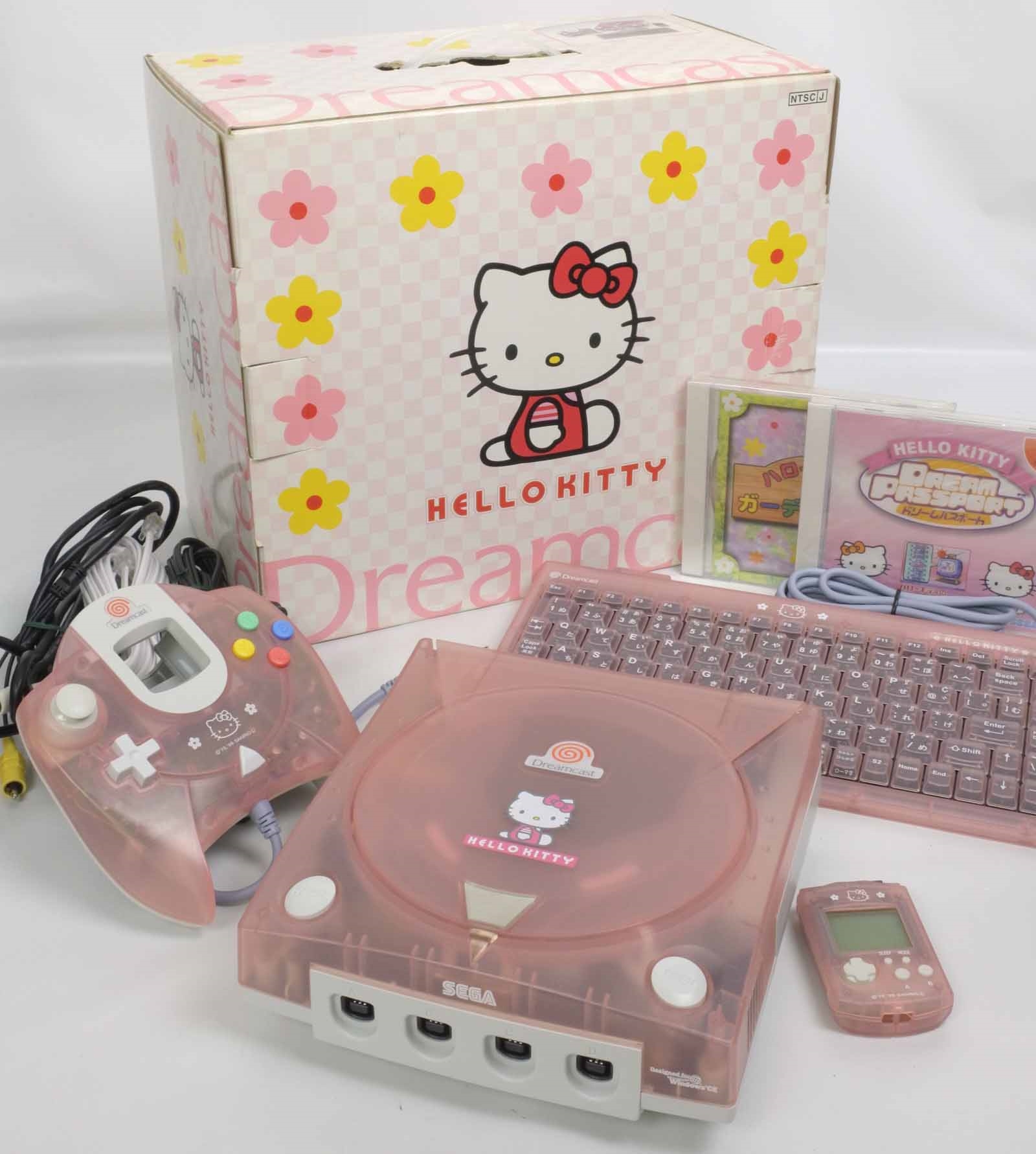 SEGA DC Dreamcast ドリームキャスト HKT-3000 ハローキティモデル