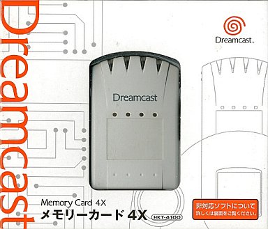 ドリームキャスト　メモリーカード 4X HKT-4100