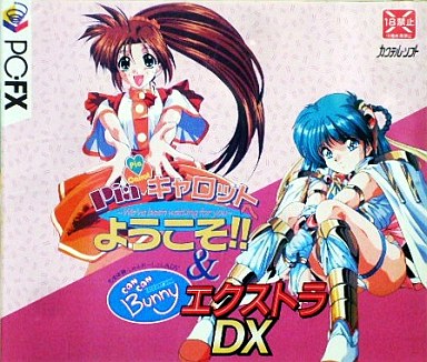 Piaキャロットへようこそ＆きゃんきゃんバニーエクストラDX 通常版 テレカなし PC-FX